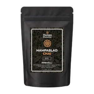 Påse med hampablad och chai kryddor av märket hampablomman