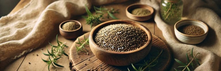 Hampafrön – ett nyttigt frö fyllt med mineraler, fibrer och protein!