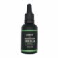 Produktbild på Bredspektrum CBD olja "original" 30 ml. Svart flaska med orangea detaljer. 1 av 3 tillgängliga versioner av CBD olja på hampablomman.se