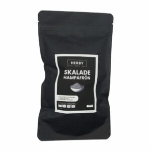 250g skalade hampafrön från hampablomman.se