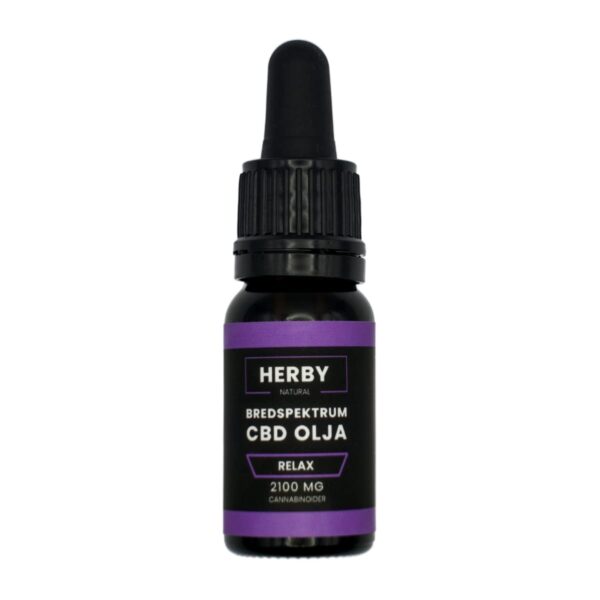 hampablomman cbd olja 10 ml relax 1