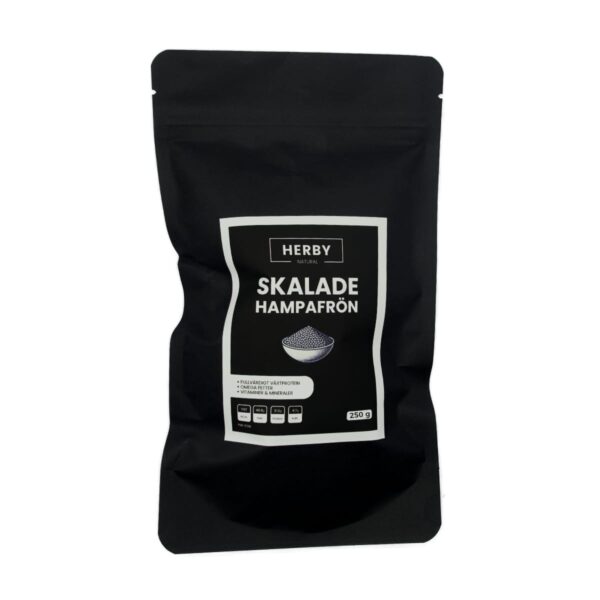 hampablomman hampafrön skalade 250 g 1 250 g skalade hampafrön från hampablomman.se