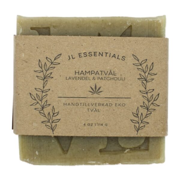 hampablomman handgjord hampatval jl essential 2 Handgjord vegansk hampatvål 100% gjord på naturliga ingredienser från hampablomman.se Innehåller hampafröolja, olivolja, kokosolja, ricinolja, sheasmör, nässla, eteriska oljor som lavendel och patchouli