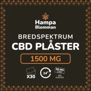 CBD Plåster - 50 mg (30 st)