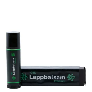 CBD Läppbalsam Premium i svart förpackning