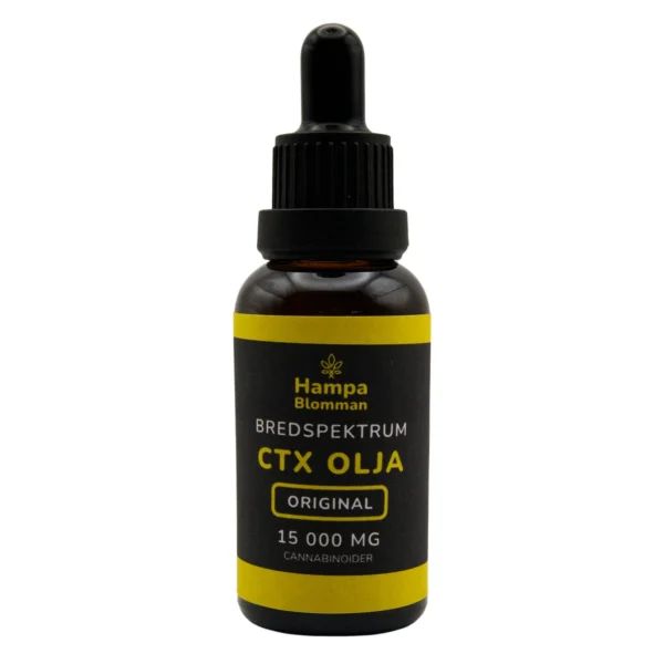 Flaska med bredspektrum CTX-olja