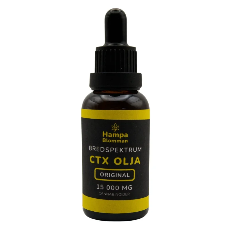 Flaska med bredspektrum CTX-olja