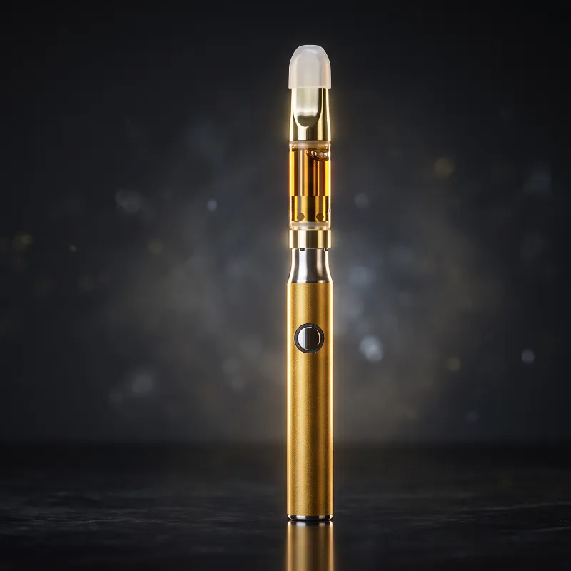 gyllene cbd vape från hampablomman